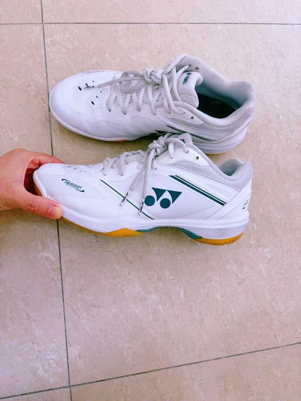 YONEX Power Cushion 65Z Wide SHB65Z4W1 011 White Men's Badminton Shoes US 6.5 - Picture 12 of 14